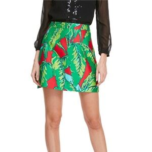 Vineyard Vines Banana Leaf Silk Blend Skirt